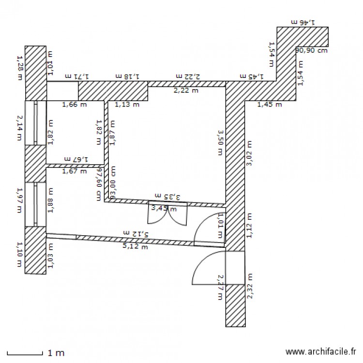 RDC Projet NB. Plan de 0 pièce et 0 m2