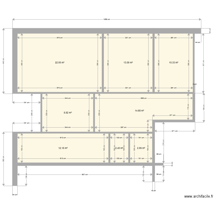 1807 CORNAUX. Plan de 0 pièce et 0 m2