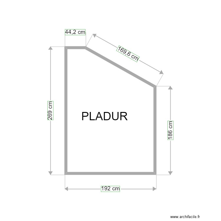 LA LAGUNA. Plan de 0 pièce et 0 m2