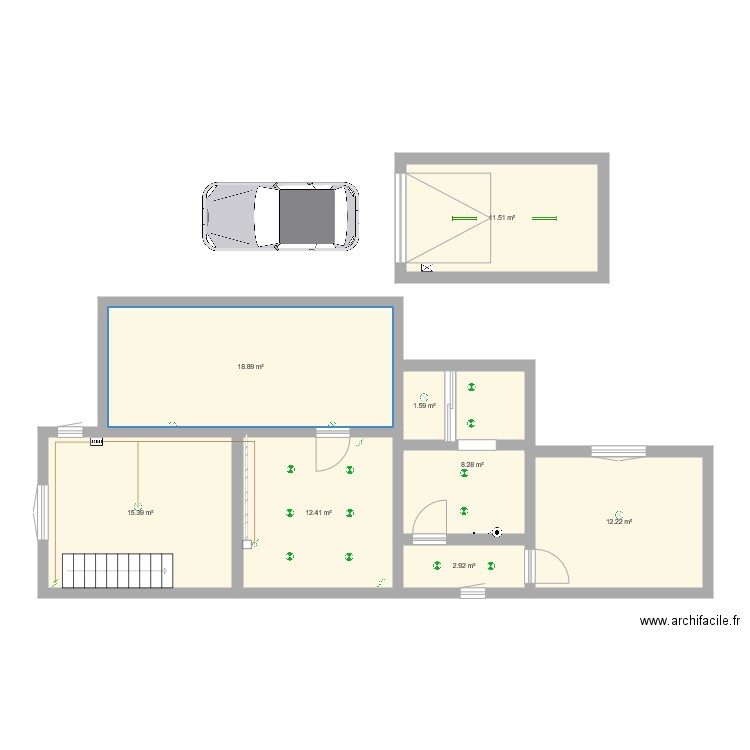 Distribution électrique V0 ranville rev0. Plan de 0 pièce et 0 m2