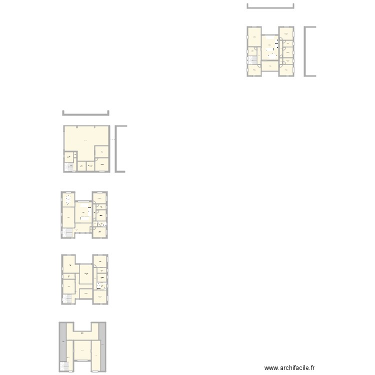 DRACU maison H. Plan de 52 pièces et 679 m2