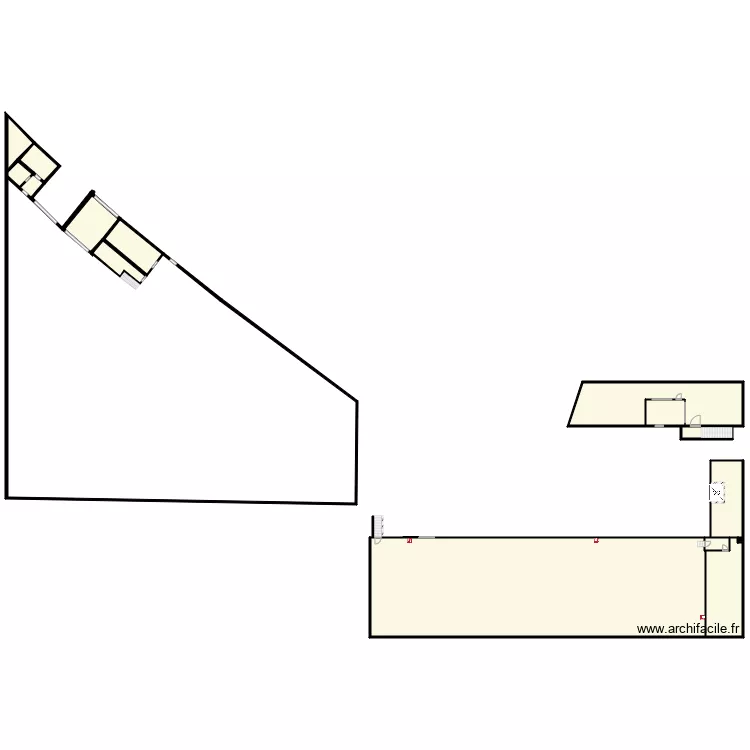 DEPOT ALIMENTAIRE AK CASH CARRY BOBIGNY . Plan de 