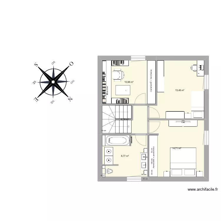 Froeninguen. Plan de 