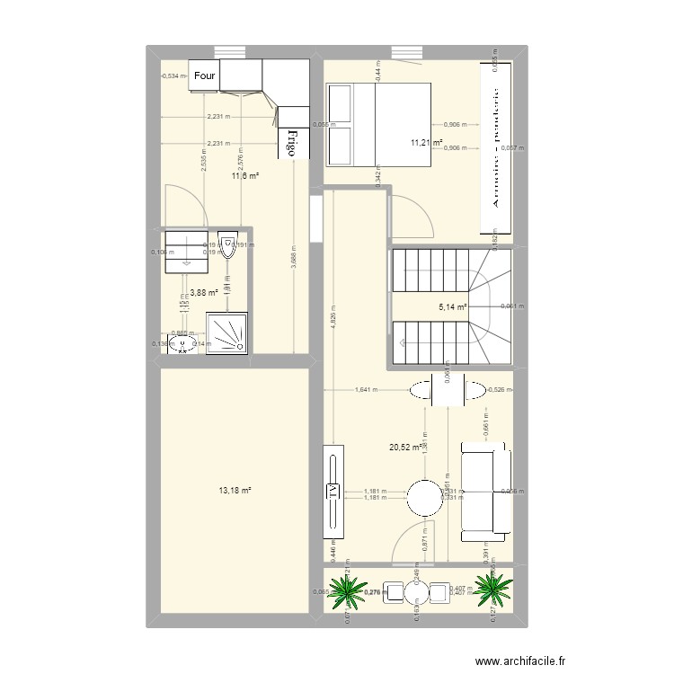 SCI EV 2 EME ETAGE. Plan de 0 pièce et 0 m2