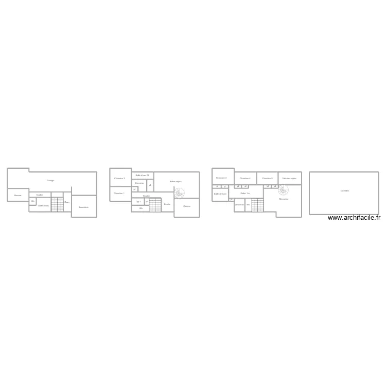 PLOMELIN LASCOUX. Plan de 