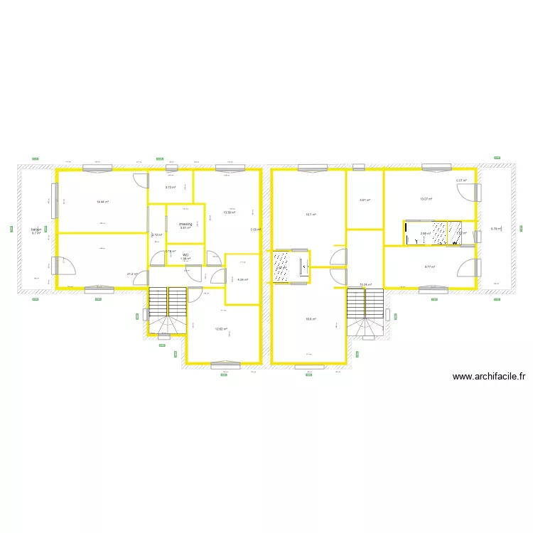 SAINT JULIEN étage . Plan de SAINT JULIEN étage . Plan de