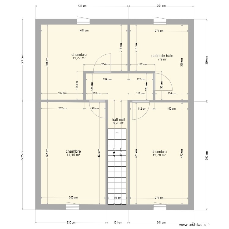 Plan maison promo ET 1 2F et garage. Plan de 0 pièce et 0 m2