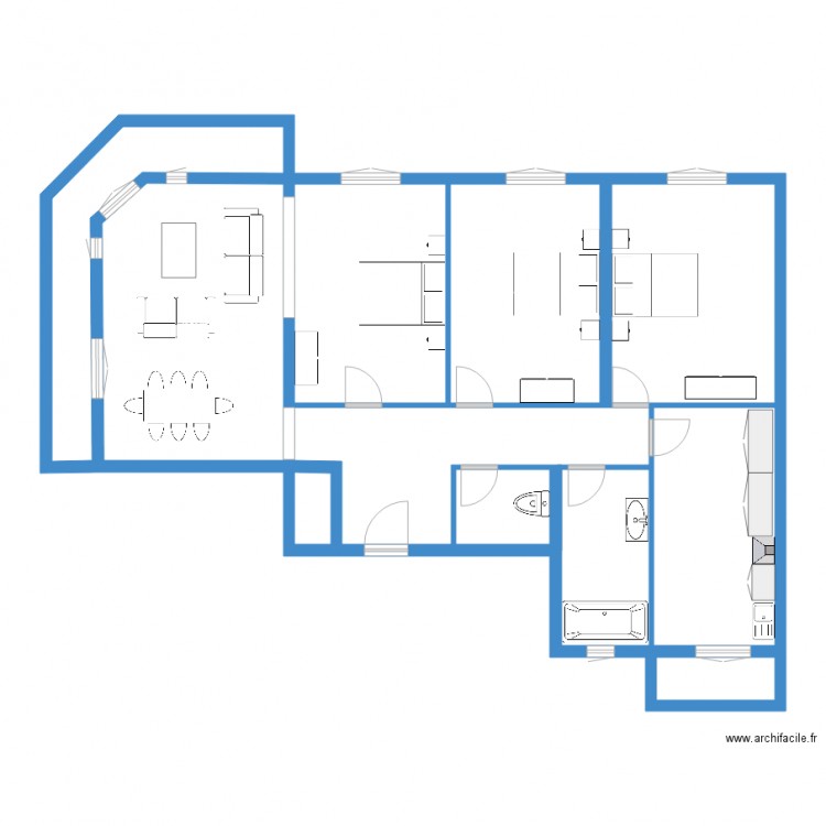 graziani. Plan de 0 pièce et 0 m2