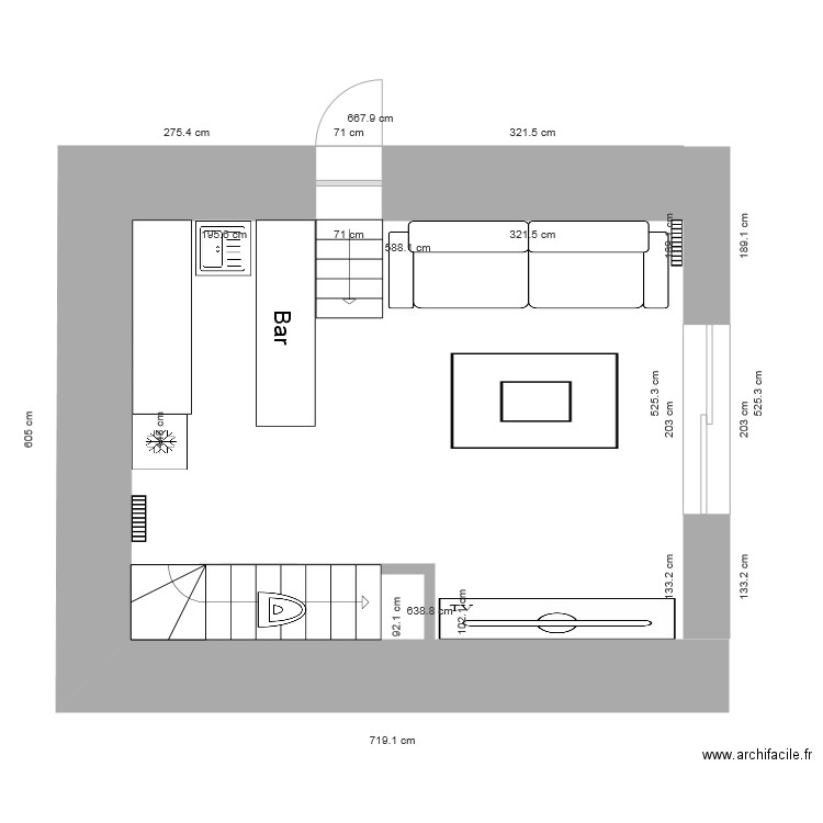 RDC V3. Plan de 0 pièce et 0 m2