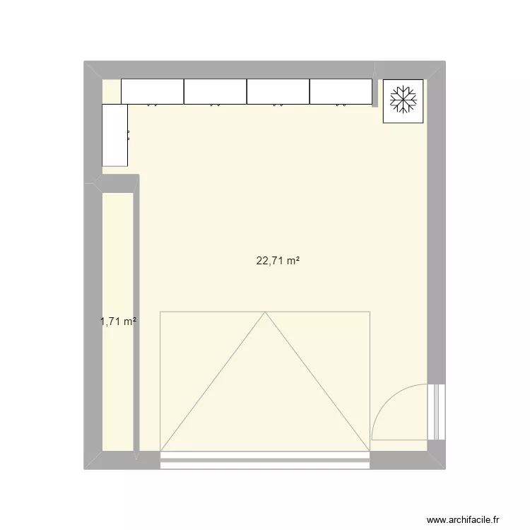 garage. Plan de 