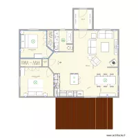 Plan chalet 26 X 38