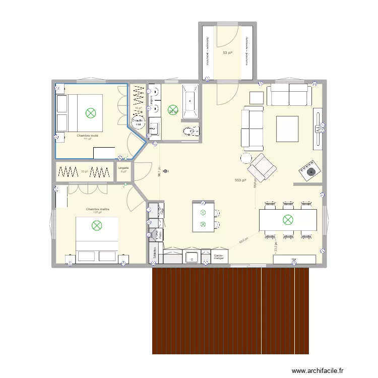 Plan chalet 26 X 38. Plan de Plan chalet 26 X 38. Plan de