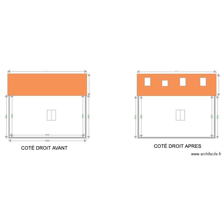 Plan coupe DRT . Plan de 0 pièce et 0 m2