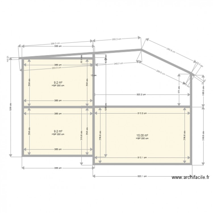 coupe definitive. Plan de 0 pièce et 0 m2