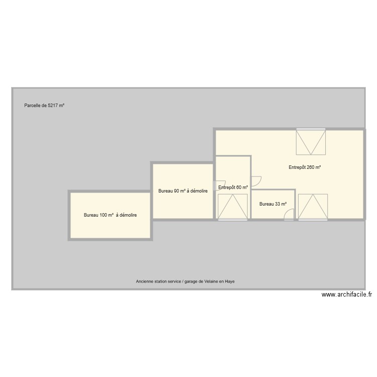 THOLLET. Plan de 0 pièce et 0 m2