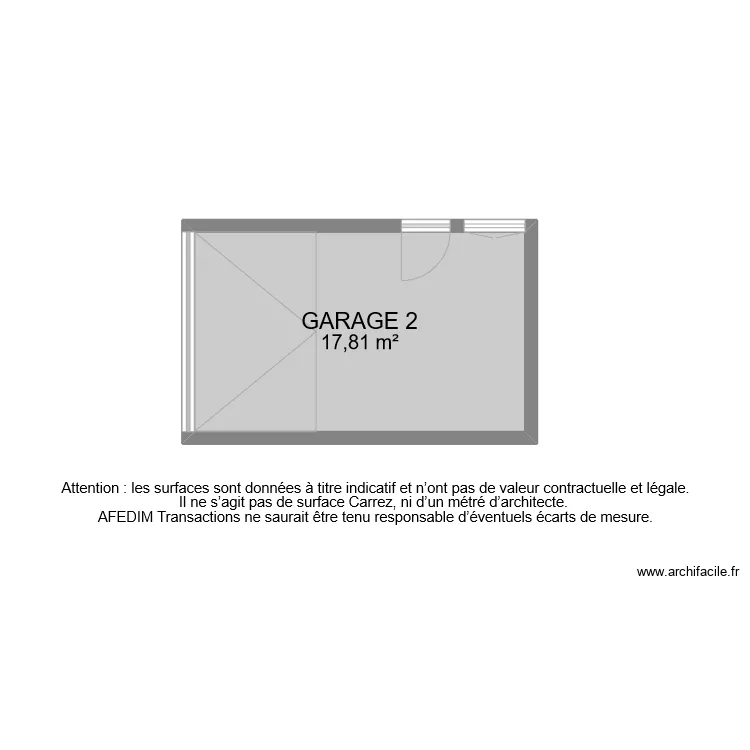 BI10278 GARAGE 2. Plan de BI10278 GARAGE 2. Plan de
