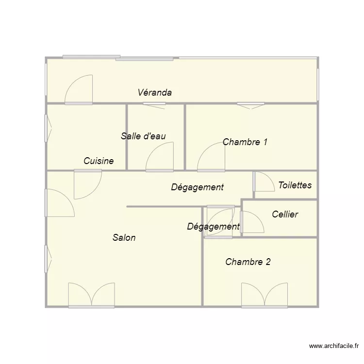 Croquis RONNIN. Plan de 