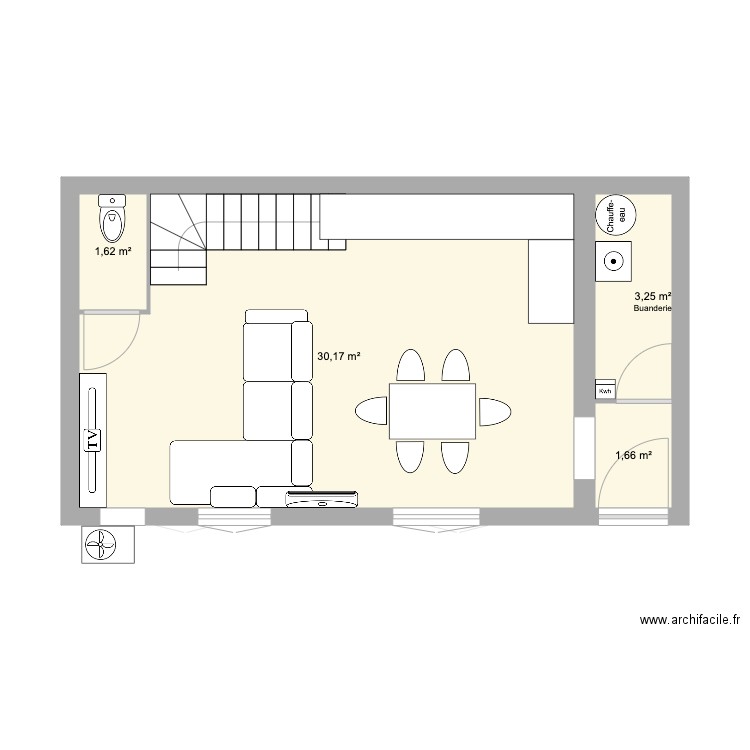 Comberouger. Plan de 0 pièce et 0 m2