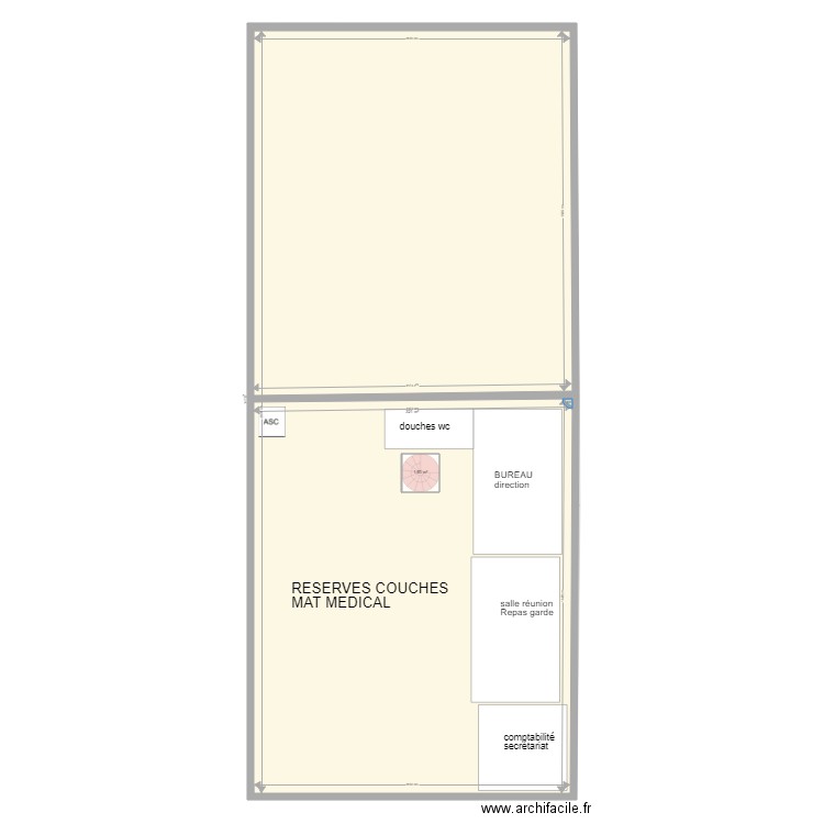 pharma 15 01 2022. Plan de 3 pièces et 646 m2