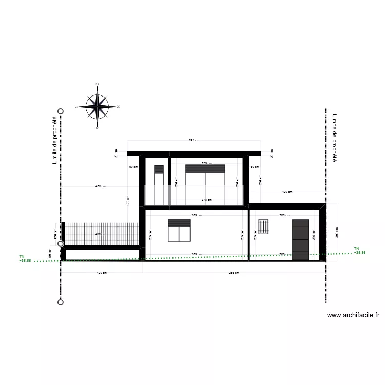JC Façade EST new. Plan de JC Façade EST new. Plan de