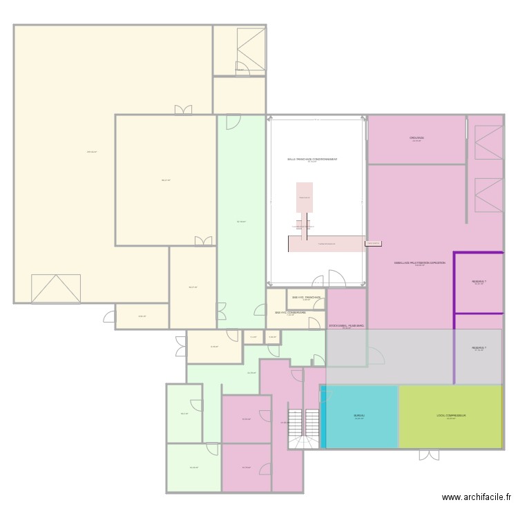 TRANCHAGE 2022 V1 COMBLES. Plan de 0 pièce et 0 m2