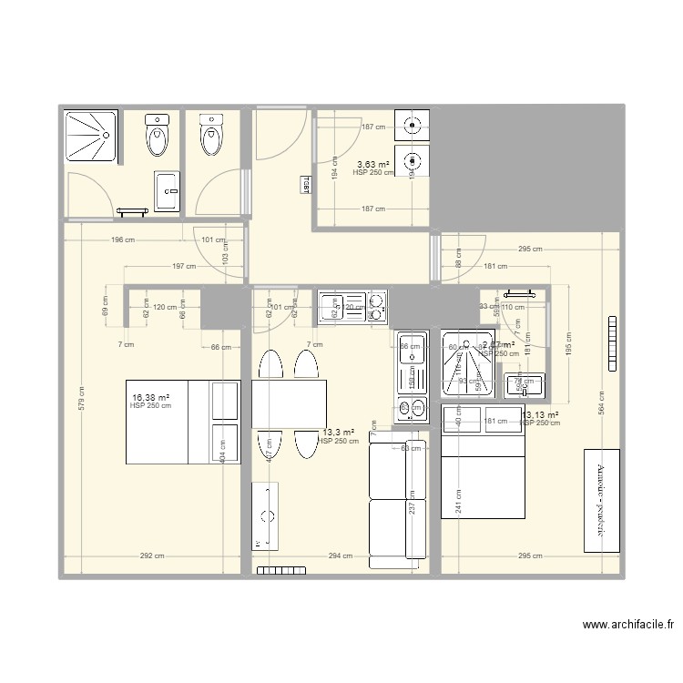 Val d'Isère DS. Plan de 0 pièce et 0 m2