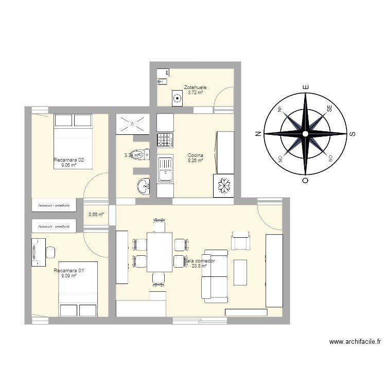 Mx plan casa. Plan de 0 pièce et 0 m2