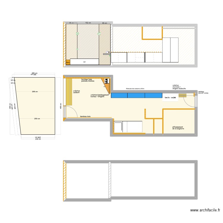 belles Challes 2023. Plan de 30 pièces et 216 m2