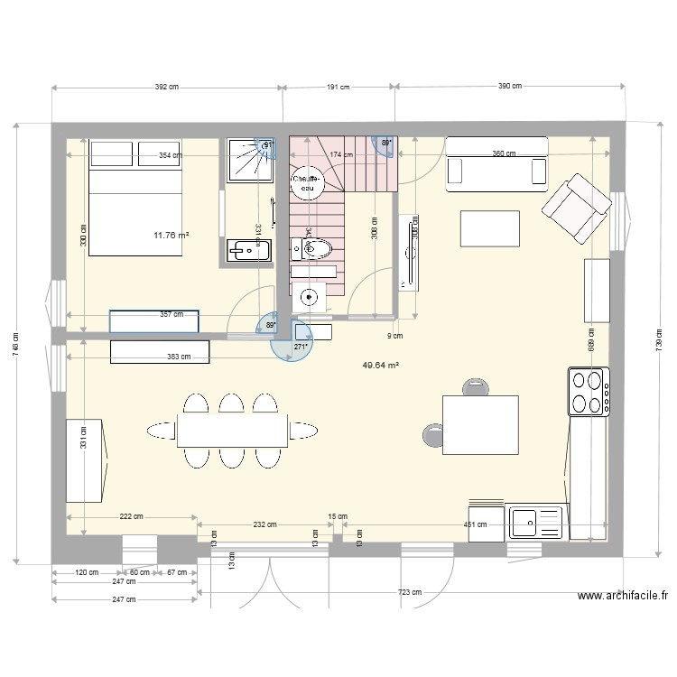 Picherande projet denis. Plan de 0 pièce et 0 m2