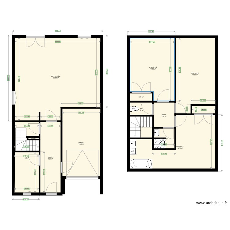 leclair  . Plan de 0 pièce et 0 m2