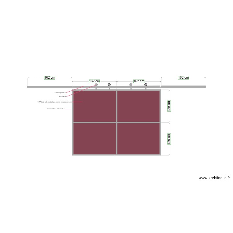 portail2 Q10. Plan de 4 pièces et 7 m2