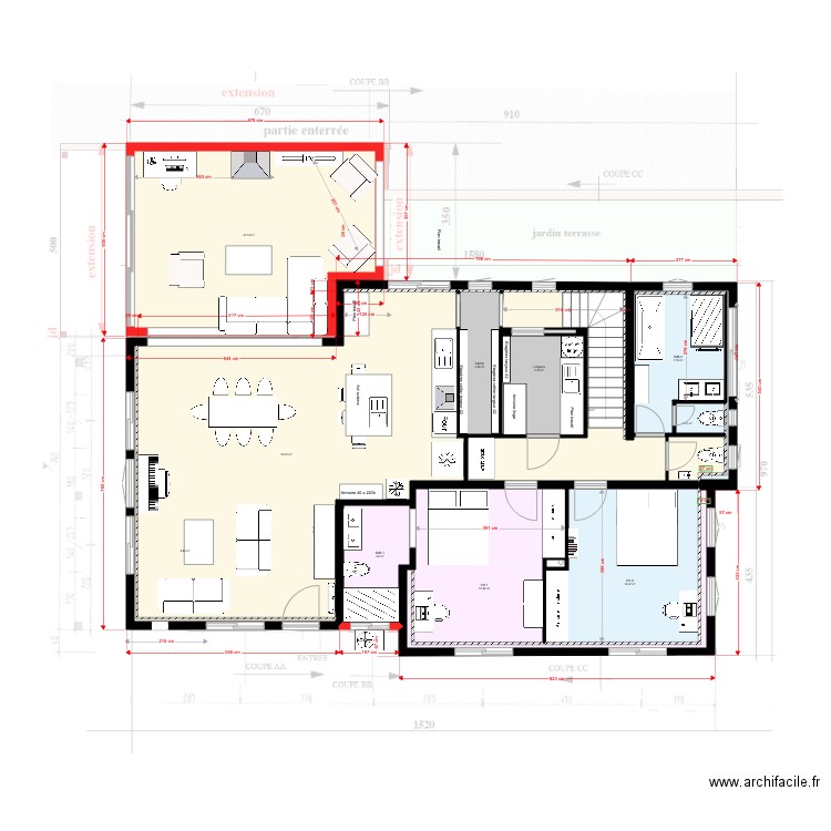 RdC V4. Plan de 0 pièce et 0 m2