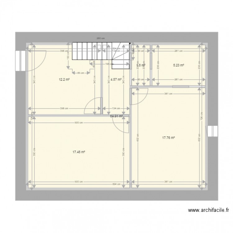 biozat etage. Plan de 0 pièce et 0 m2