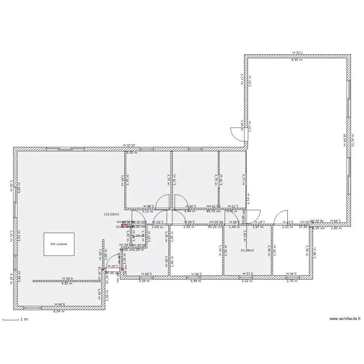 maison . Plan de maison . Plan de