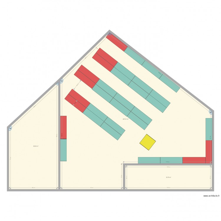 rackage 2. Plan de 0 pièce et 0 m2