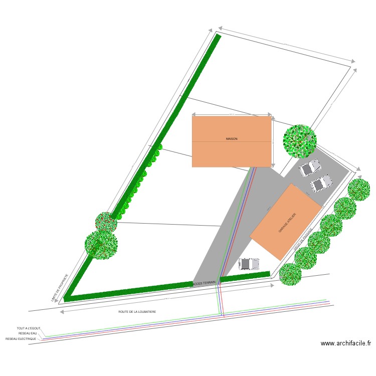 LACOMBE 5. Plan de 0 pièce et 0 m2