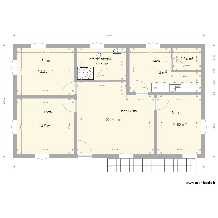 archive test. Plan de 0 pièce et 0 m2