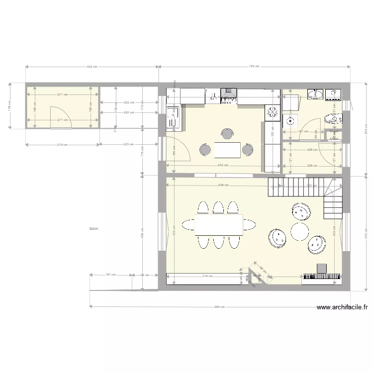 MAISON HELENE ET PATRICK PLAN 2. Plan de 