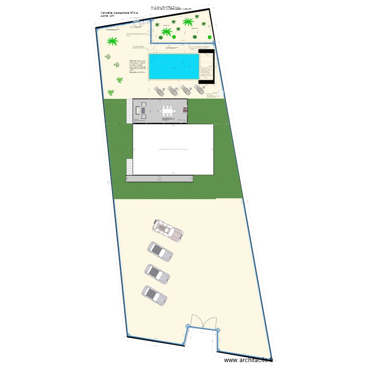 MAISON THIERRY FABIENNE PLAN N 16 corrigé. Plan de 0 pièce et 0 m2