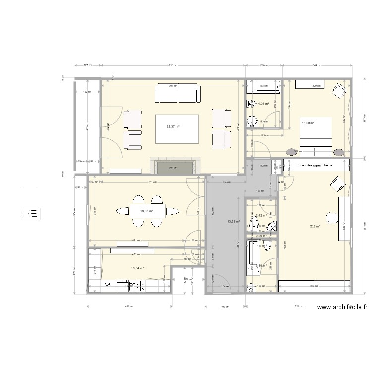 Forel 8. Plan de 0 pièce et 0 m2