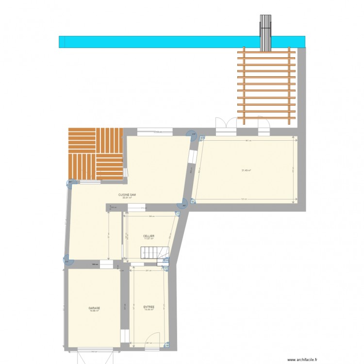 BORREL 1. Plan de 0 pièce et 0 m2