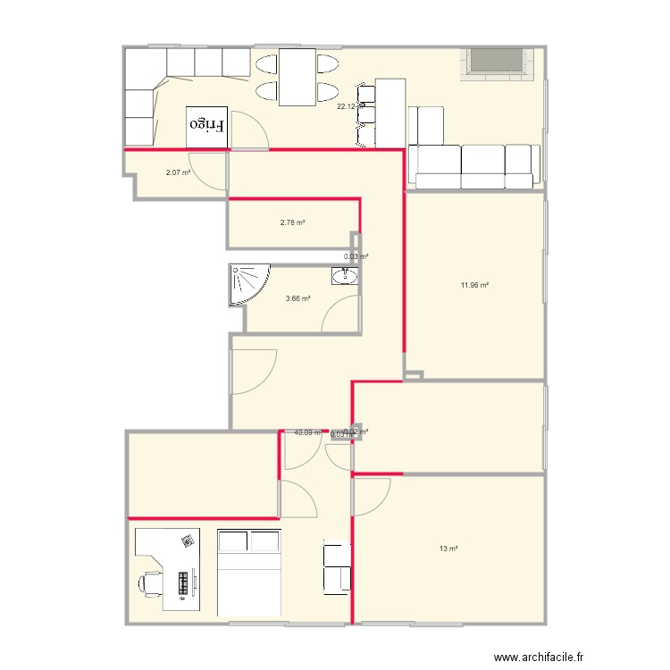 Maria plan 2. Plan de 0 pièce et 0 m2