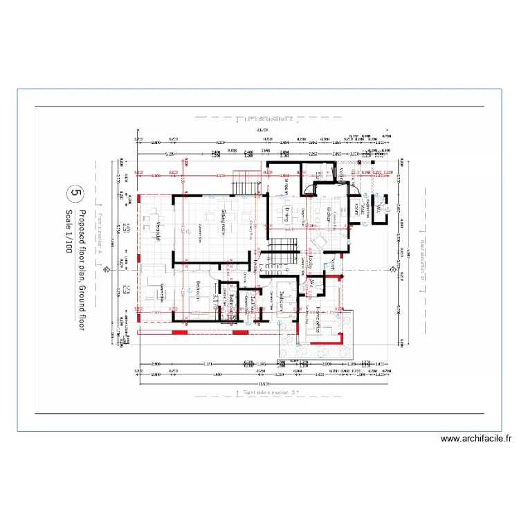 Cuisine. Plan de 