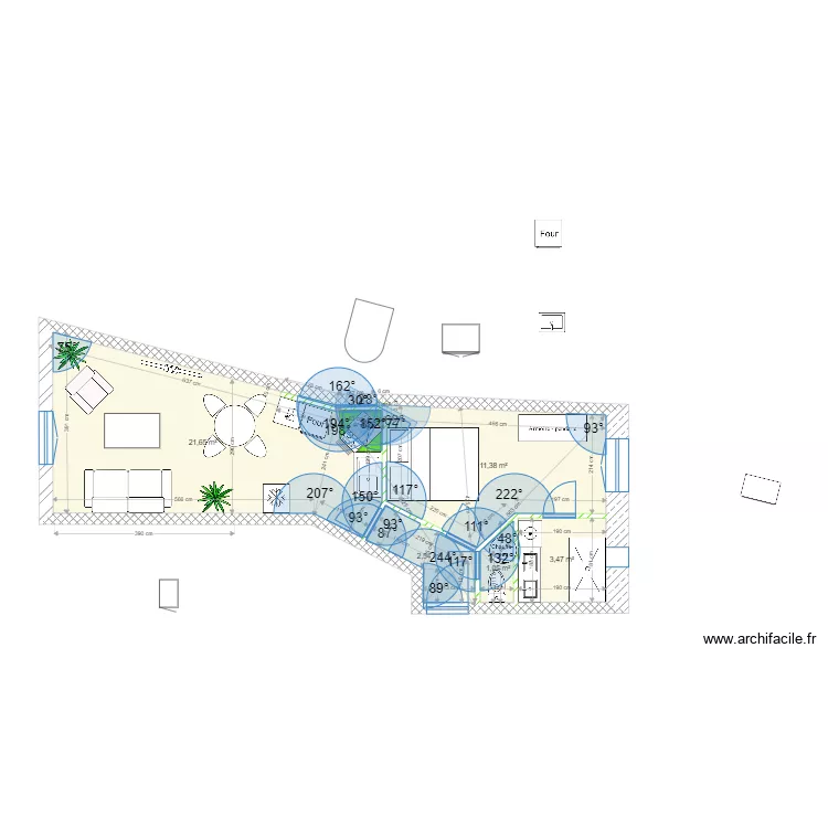 DAlembert Chambre et SDB v06. Plan de 