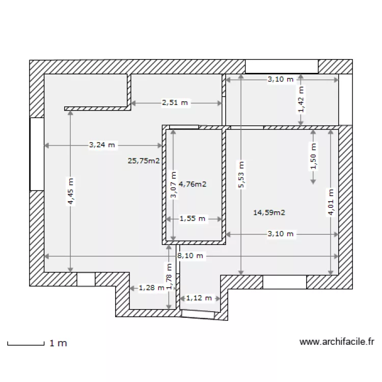 Partie Sud 2. Plan de 