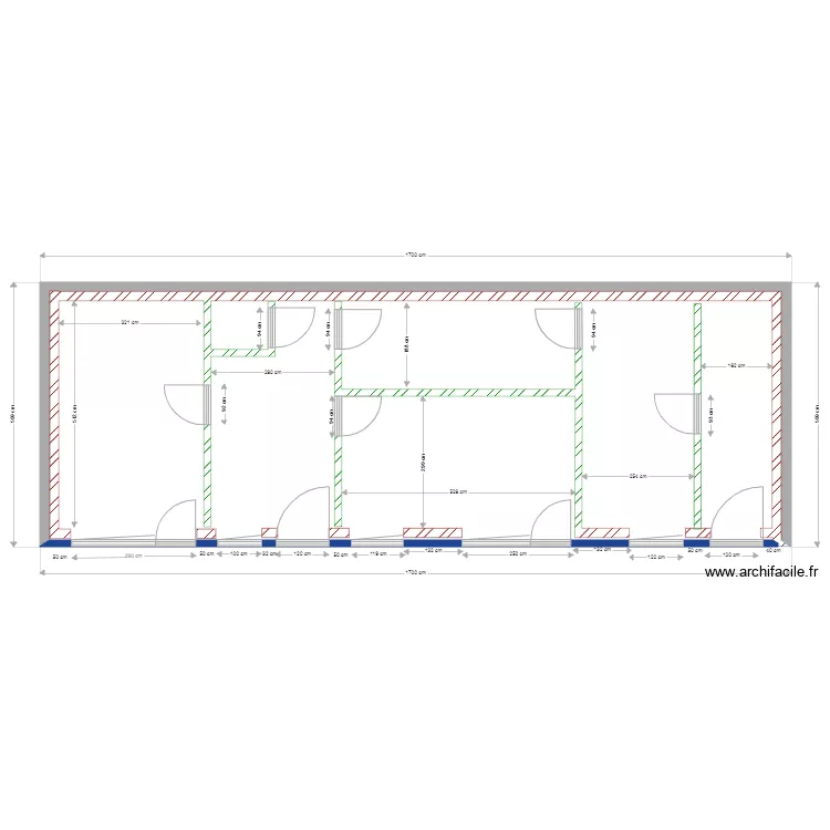 locronan sous sol modifi&eacute; 5C. Plan de 