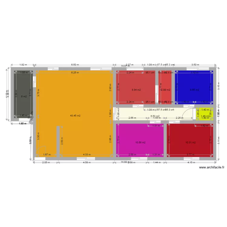 maison lucky09. Plan de 