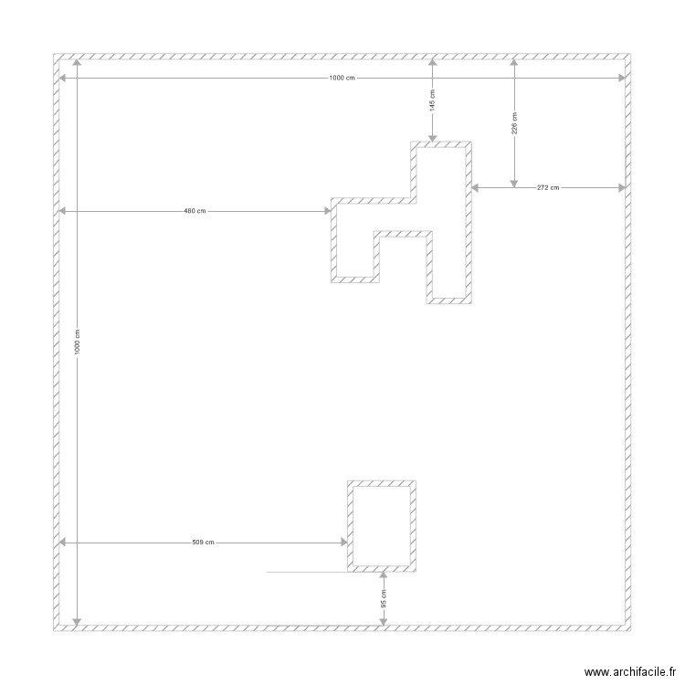 Terrain. Plan de 0 pièce et 0 m2