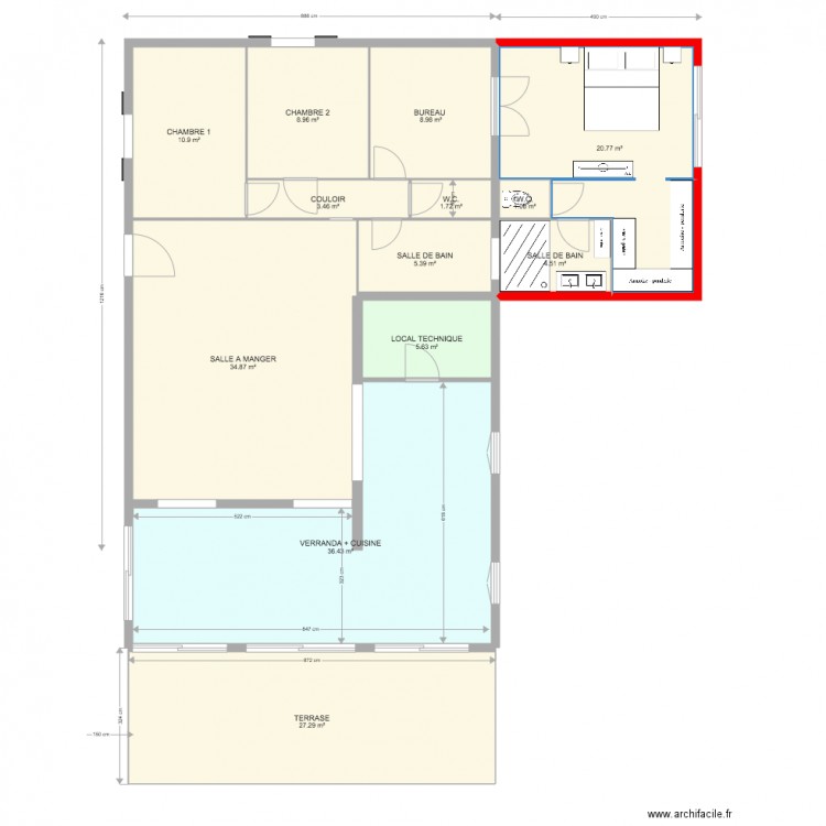 Mornas nouveau prévision . Plan de 0 pièce et 0 m2