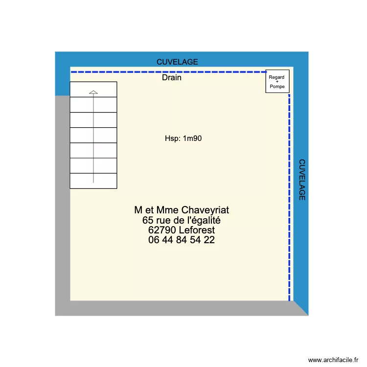 plan Chaveyriat. Plan de 